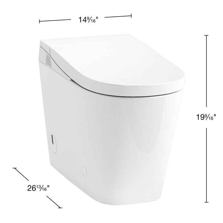 Kohler Fora One-piece Elongated Smart Toilet, Dual-flush - Image 7