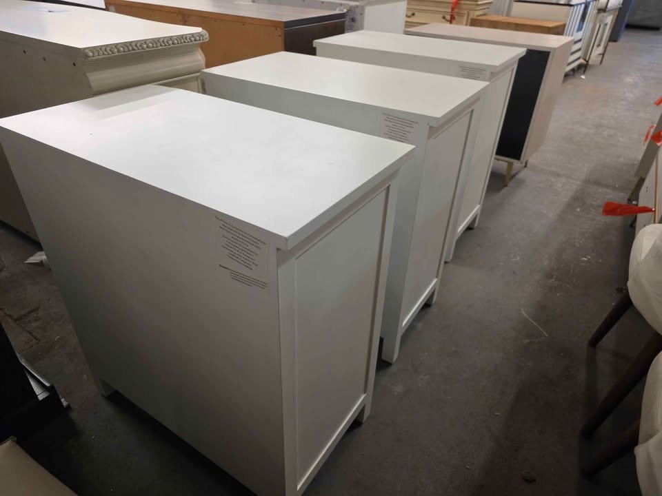 Yelena 2 Door Storage Cabinet in White Finish Wood - Image 10