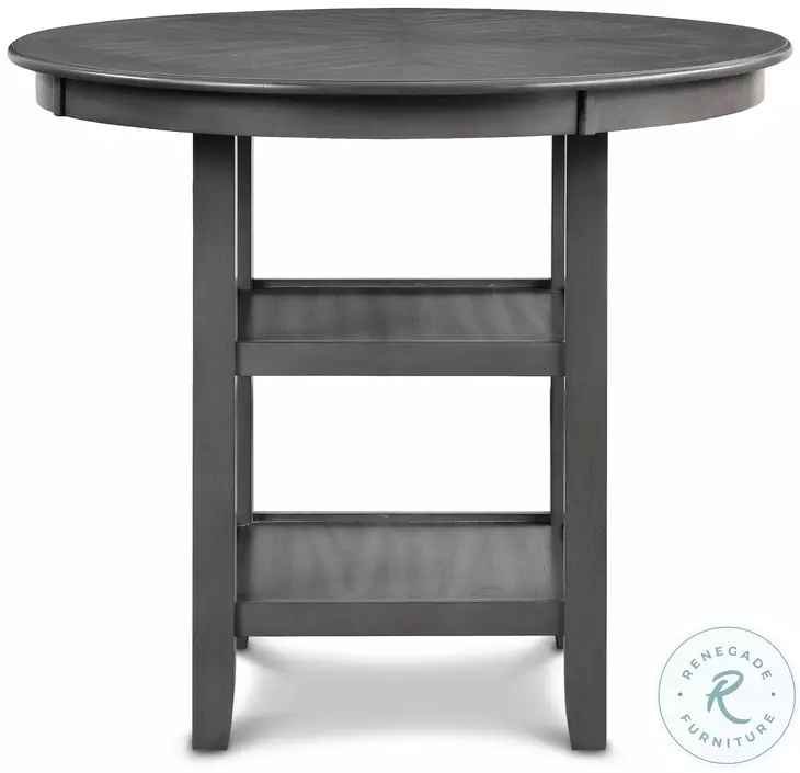 New Classic Furniture Amy Gray 5pc Counter Height Set - Image 4