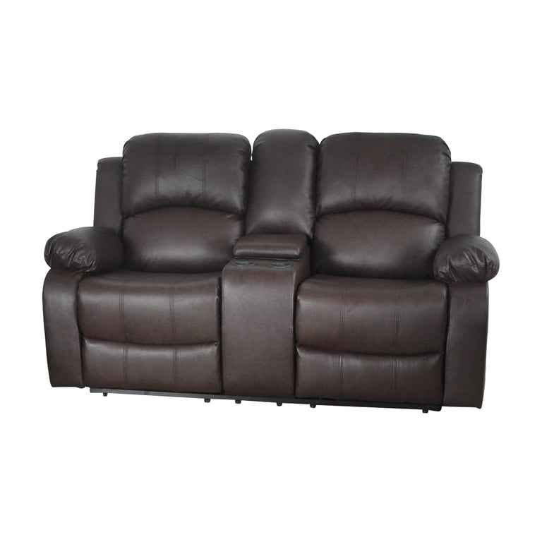 Lifestyle Furniture LGS2890-L Utica Reclining Loveseat, Dark Brown - Image 5