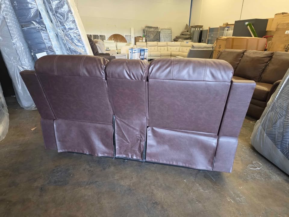 Lifestyle Furniture LGS2890-L Utica Reclining Loveseat, Dark Brown - Image 10