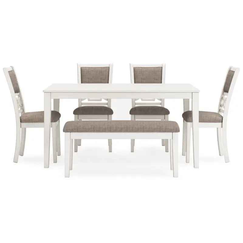 Erinberg Dining Table And 4 Chairs And Bench - Image 2