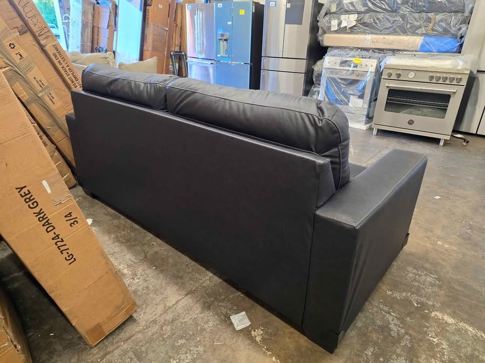 Barlin Mills Sofa - Carbon - Image 6