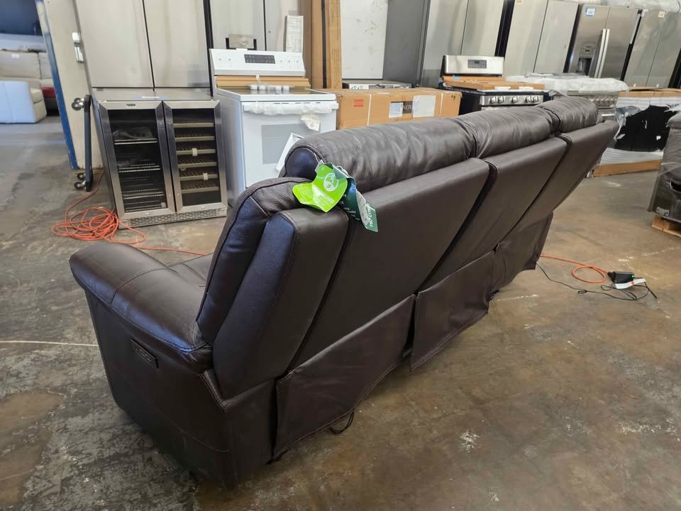 Alba Leather Power Reclining Sofa with Power Headrests - Image 10