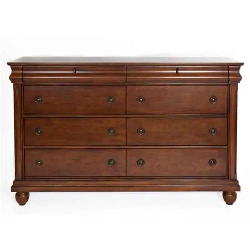 Liberty Traditions Rustic Cherry 8 Drawer Dresser