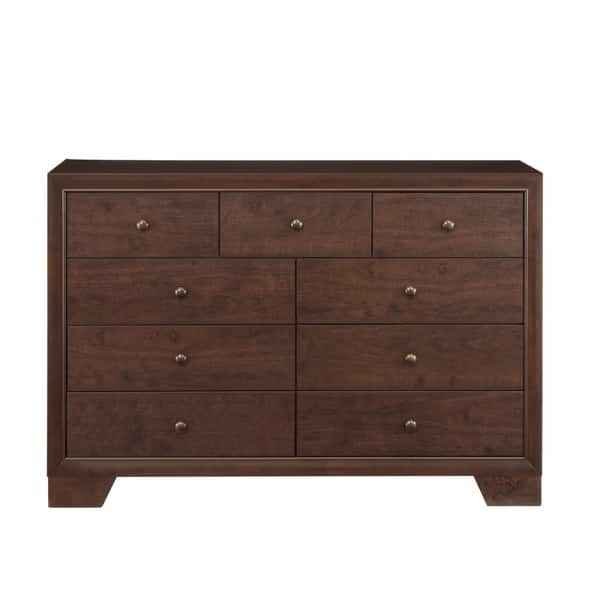 Louisburgh Dark Merlot 9-drawer Dresser - Image 2