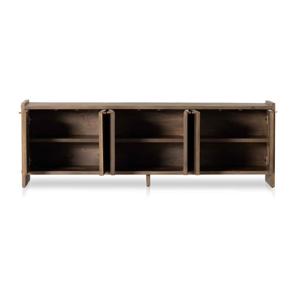 Birch Ln Handa 78 " TV Stand ( Retails $1700.00 ) - Image 3