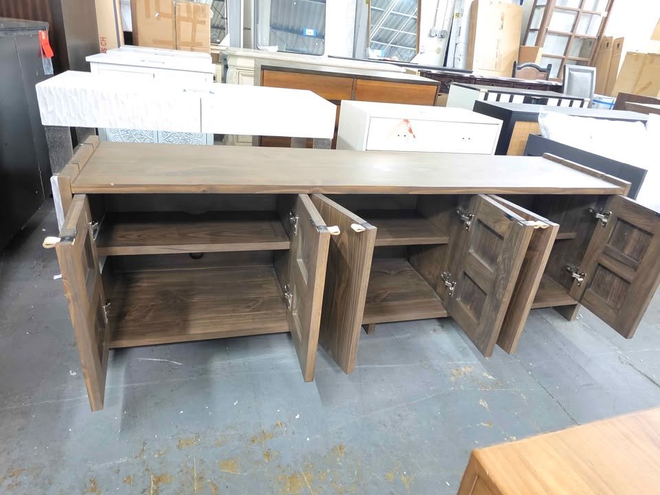 Birch Ln Handa 78 " TV Stand ( Retails $1700.00 ) - Image 8