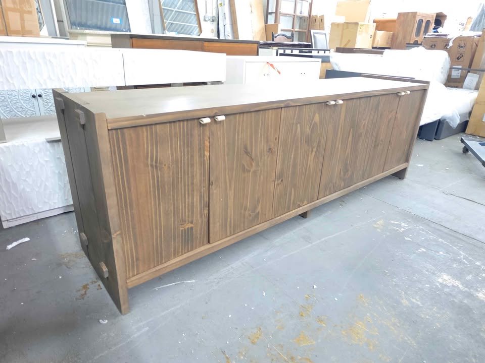 Birch Ln Handa 78 " TV Stand ( Retails $1700.00 ) - Image 10