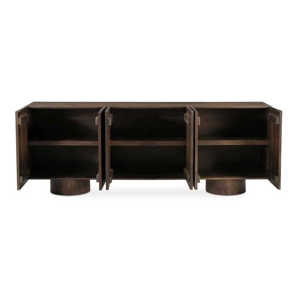 Moe's Home Hadley Sideboard in Warm Brown BB-1036-20 ( Retails $3800.00 ) - Image 3