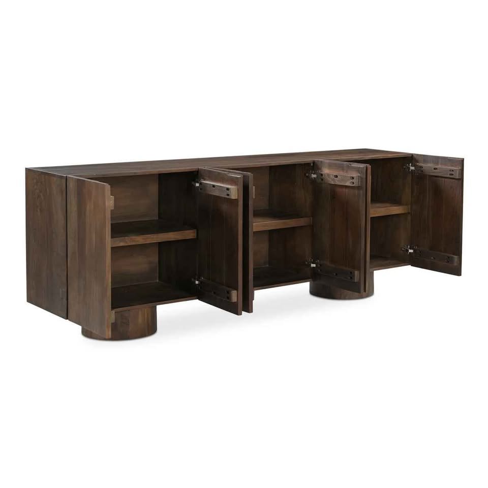 Moe's Home Hadley Sideboard in Warm Brown BB-1036-20 ( Retails $3800.00 ) - Image 6