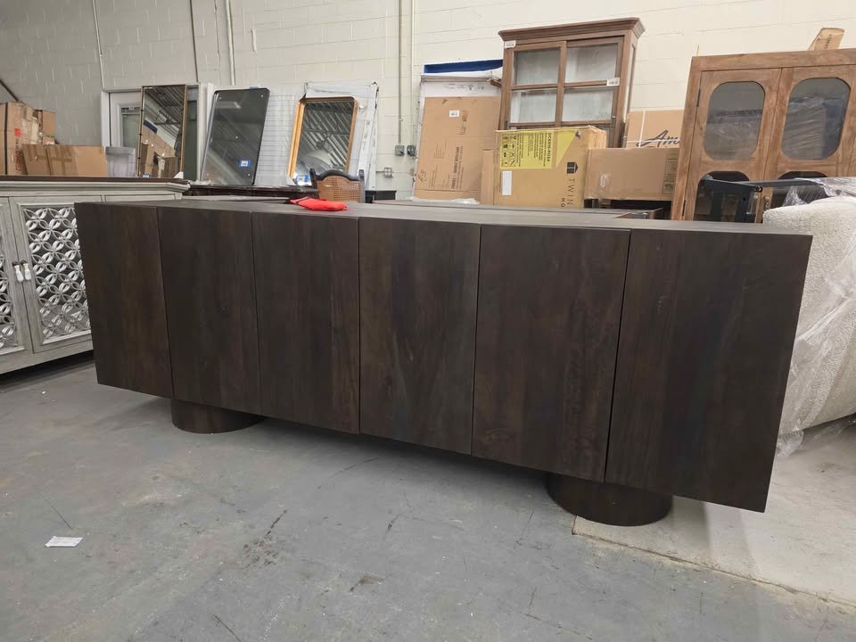Moe's Home Hadley Sideboard in Warm Brown BB-1036-20 ( Retails $3800.00 ) - Image 7