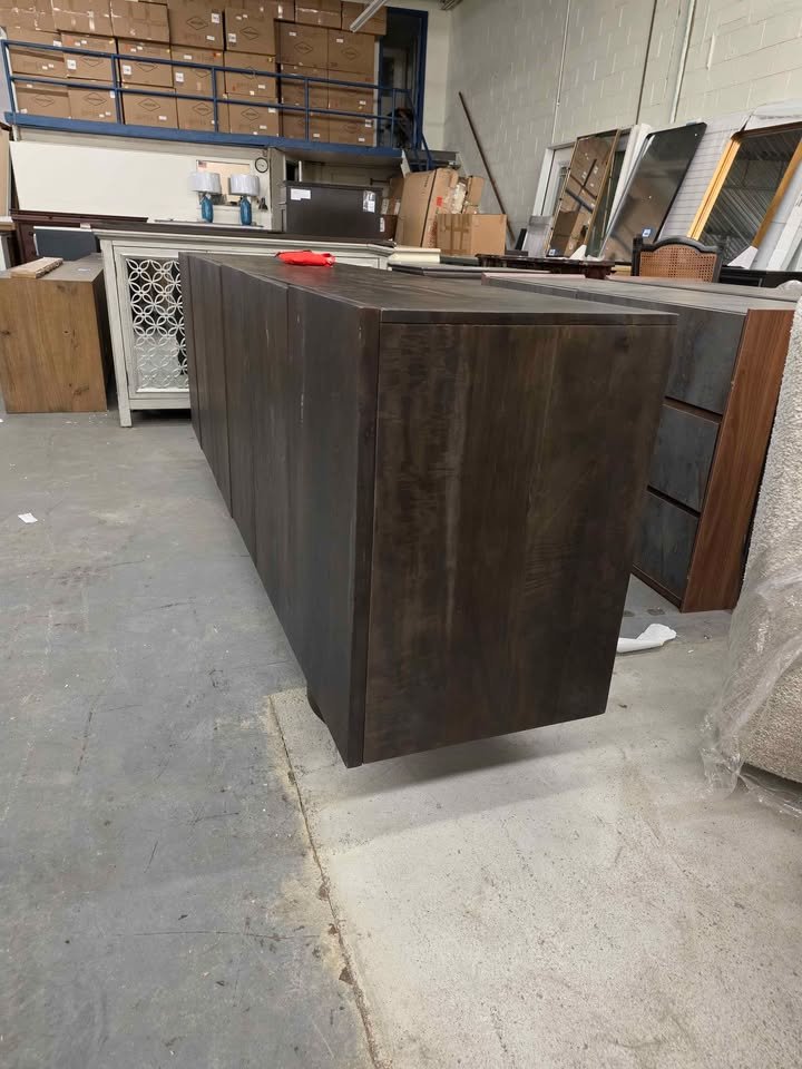 Moe's Home Hadley Sideboard in Warm Brown BB-1036-20 ( Retails $3800.00 ) - Image 8