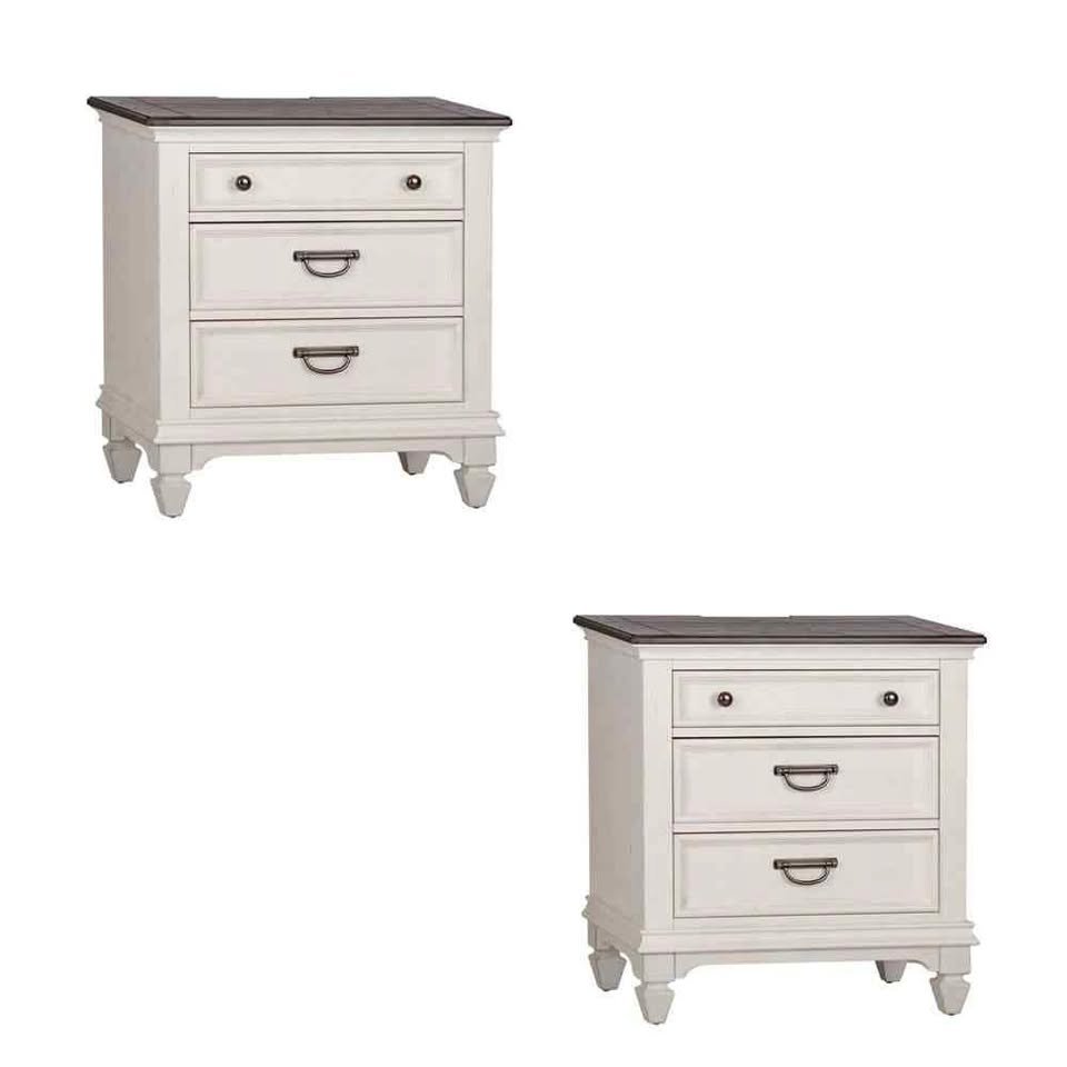 Liberty Furniture - Allyson Park 2 Night Stands - 417-BR-2NS