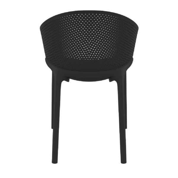 SKY PRO STACKING DINING CHAIR BLACK ( 4 pcs ) - Image 4