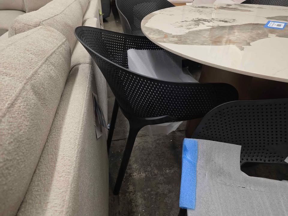 SKY PRO STACKING DINING CHAIR BLACK ( 4 pcs ) - Image 7