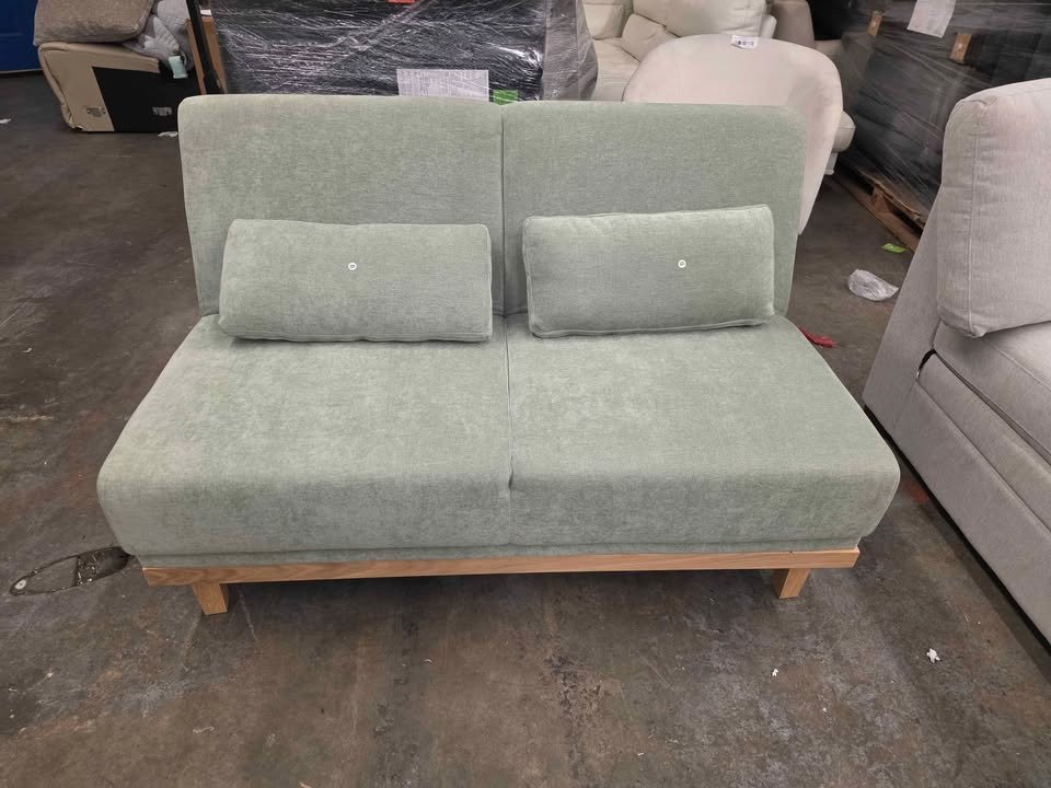 51.9"W Multi-Use Adjustable Chenille Loveseat Upholstery Futon Module - Image 7