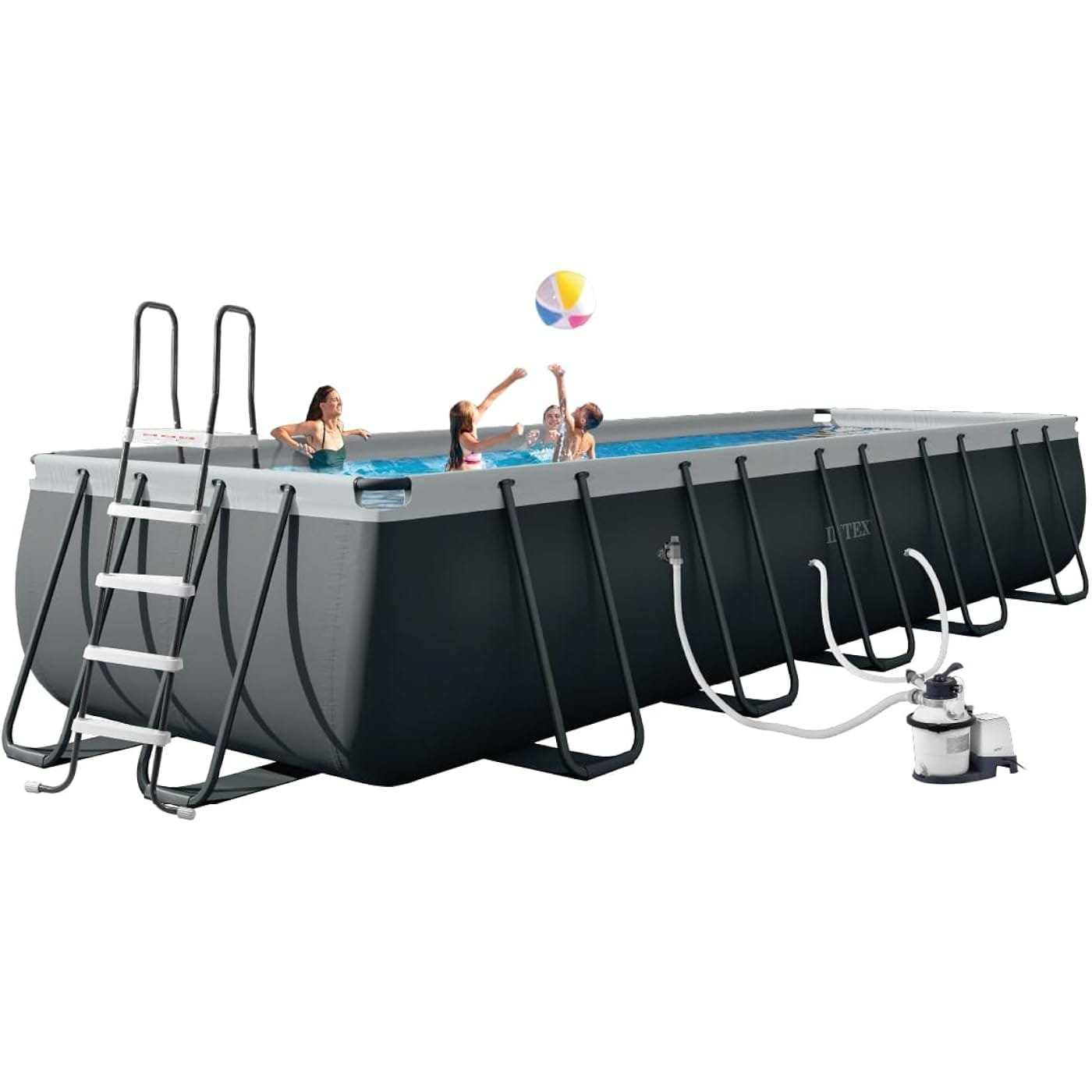 INTEX 26357MZ 20ft x 10ft x 52in Ultra XTR Deluxe Rectangular Above Ground Swimming Pool Set