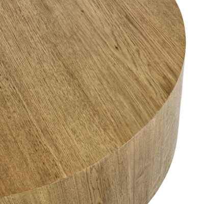 Taryn 42&quot; Drum Coffee Table - Image 4
